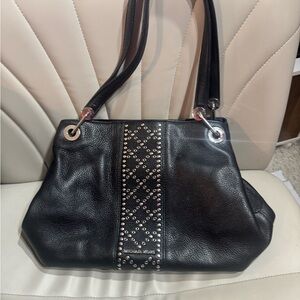 Michael Kors Black Studded Women's Bag